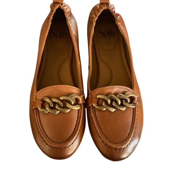 Sofft Kadyn Brown Leather Loafer 8.5 - Picture 2 of 6